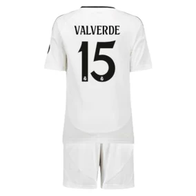 Prima Maglia Valverde Real Madrid 2024/2025 Bambino